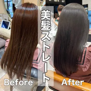 セミロング カラー パーマ 美髪ヘッドスパ🫧 西山紗奈江💆‍♀️のヘアスタイル