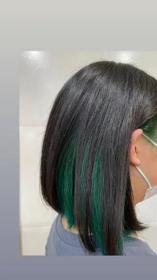 ショート 美容院 コッペパンのヘアスタイル