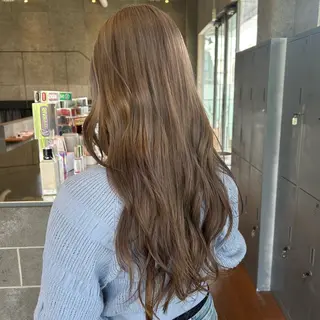 カラー 🍓垢抜けハイトーン 🍓HINAのヘアスタイル