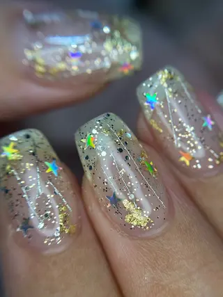 ネイル 【OKIKA】 らん🦖🌈🧡のマツエク・マツパデザイン