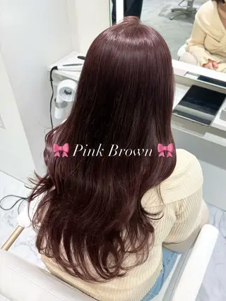 ロング カラー ParveMix🎀 稲垣 詞葉のヘアスタイル