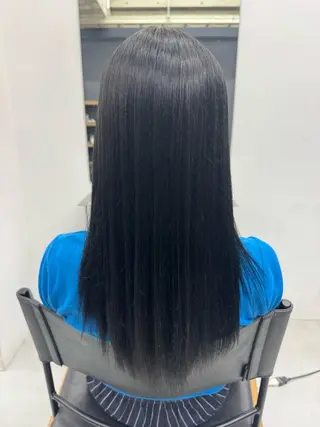 ロング パーマ ゆうと/ブリーチモデ ル/ストレートモデルのヘアスタイル