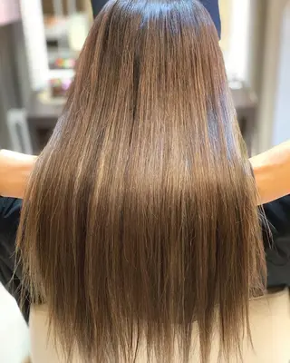 ロング カラー 大間 礼真のヘアスタイル