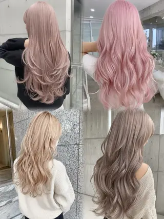 カラー 🎨ハイトーン ブリーチ✨RYUKIのヘアスタイル