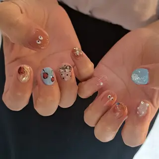 ネイル Nail mood デザイン持ち込みokのネイルデザイン