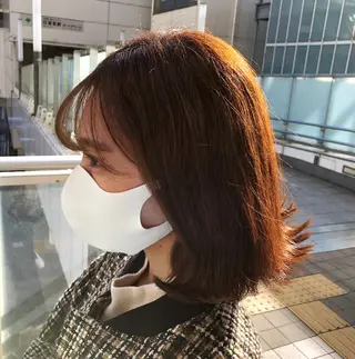 ミディアム ヘアアレンジ 美容室sand 横浜のヘアスタイル