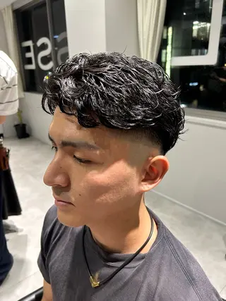 パーマ メンズ特化🔥再現度 高カット/パーマ/元のヘアスタイル