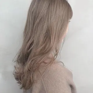 ミディアム カラー 韓国ヘア 店長NEGIのヘアスタイル