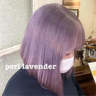 ミディアム カラー ハイトーンカラー 🍬Rinka🍬のヘアスタイル