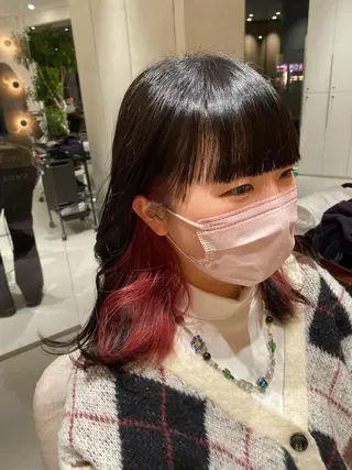 セミロング カラー 🦄Rena 🦄のヘアスタイル