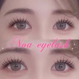 マツエク・マツパ Noa eyelashのマツエク・マツパデザイン