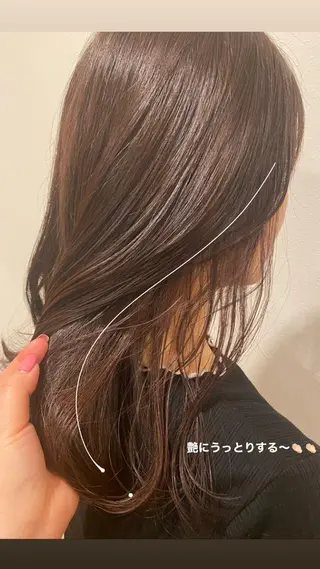 ミディアム ダメージレスサロン✨ kayo🌱のヘアスタイル