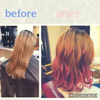 ミディアム カラー ✅ｼｪｱｻﾛﾝJAM 相田友和のヘアスタイル
