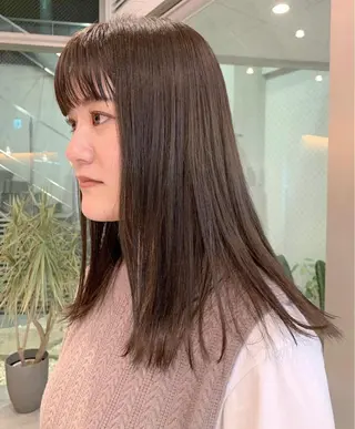 ロング カラー haco＋所属・圧倒的デザイン力 店長🎨RENAのヘアスタイル