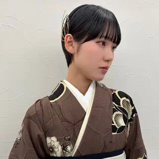 ショート 初めてのショート お任せください✂️のヘアスタイル