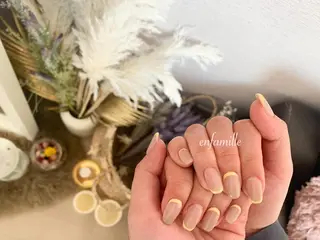 ネイル nail salon en familleのネイルデザイン