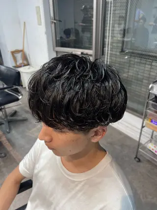 メンズ 原宿 無料カット fifth イノウエのヘアスタイル