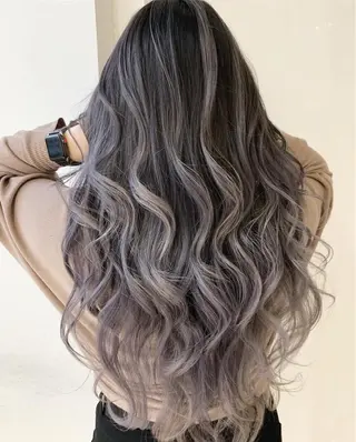 ロング カラー ヘアアレンジ 阿部 圭悟のヘアスタイル