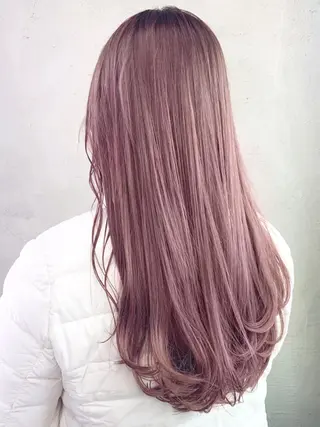 セミロング カラー パーマ ヘアアレンジ ITbyALBUM 浦和店のヘアスタイル