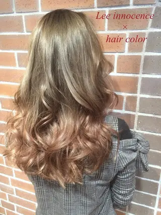 ミディアム セミロング ロング カラー カラー/髪質改善スペ シャリスト宮本 伸一のヘアスタイル
