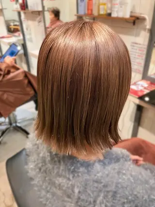 ミディアム カラー RISEHAIRBRAND豊中所属・⭐️こもだ⭐️ ⭐RISEHAIR⭐のヘアスタイル