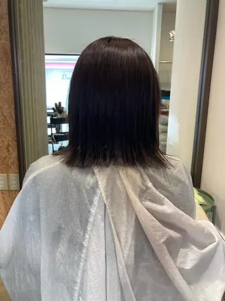 カラー 折本 沙織のヘアスタイル