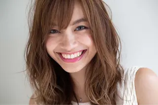 セミロング カラー パーマ Londideal 高橋ヒロシのヘアスタイル