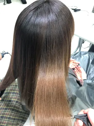 ロング 縮毛矯正/髪質改善✂ 石川由紀乃のヘアスタイル