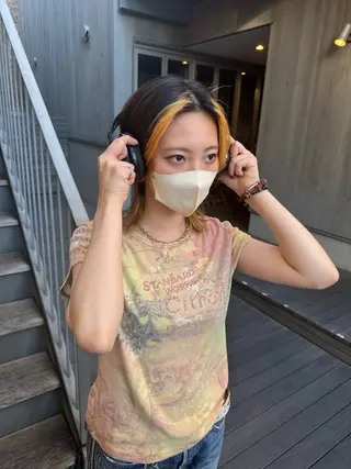 カラー 似合わせレイヤー 海外風レイヤーmioのヘアスタイル