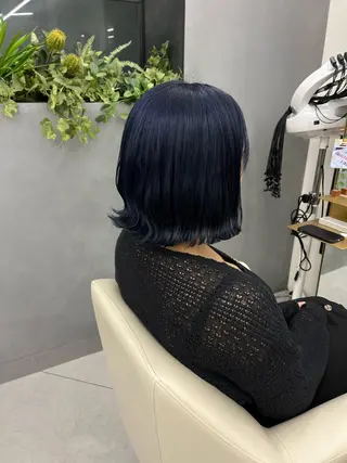 カラー 梶 久菜乃のヘアスタイル