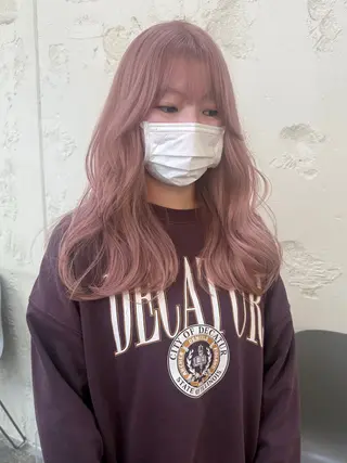 ロング カラー キッズ SALOWIN町田所属・ハイトーン🦢 Natsumiのヘアスタイル