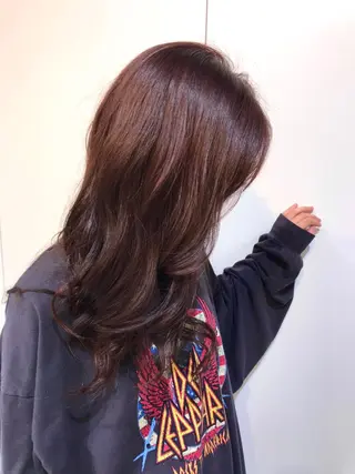 ロング カラー Unami MIHA☘️*゜のヘアスタイル