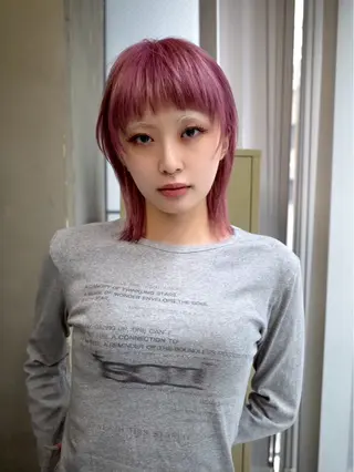 ミディアム Morishita Miyuのヘアスタイル