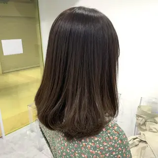 ミディアム カラー ヘアアレンジ 完全💗マンツーマン marinのヘアスタイル