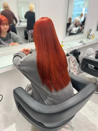 カラー ブリーチなし透明感 💗RYOTAのヘアスタイル