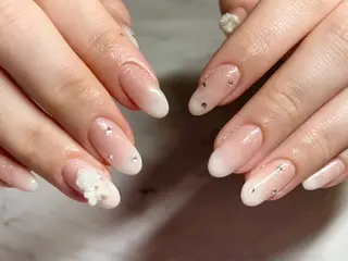 ネイル 🫧ちゅるん/韓国 Ayano𓈒🎀のネイルデザイン