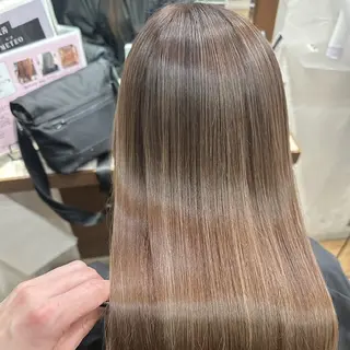 カラー ロング 無料モデル募集中🫧 田村 羽夏のヘアスタイル