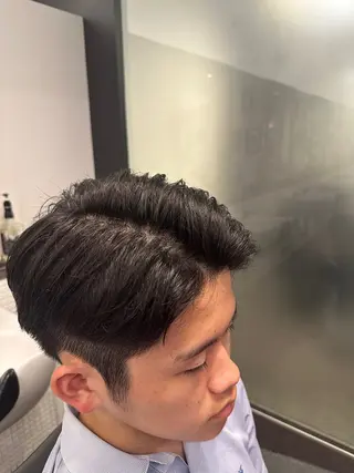 ショート SKY MASTER BARBER所属・木村 朝陽のヘアスタイル