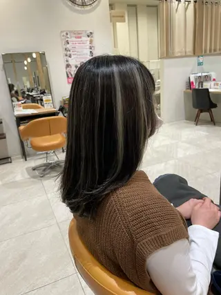 ロング カラー AGU 三条店 林　雄のヘアスタイル