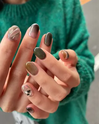 ネイル ニュアンスネイル 💅🏻yuuiのネイルデザイン