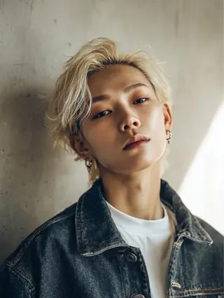 ショート カラー メンズパーマ/ メンズ特化/寺阪拓真のヘアスタイル