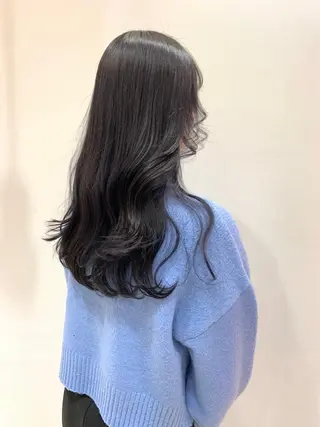 セミロング カラー 🎀stylist 🎀AKARI🎀のヘアスタイル