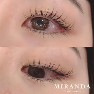 マツエク・マツパ アイブロウ MIRANDA beautyのマツエク・マツパデザイン