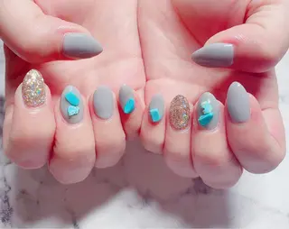 ネイル マジック ミラーのネイルデザイン