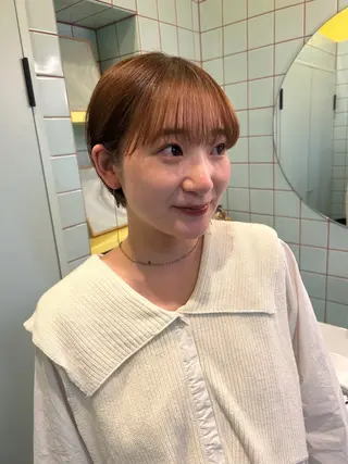 ショート KIZUKI所属・yara reinのヘアスタイル