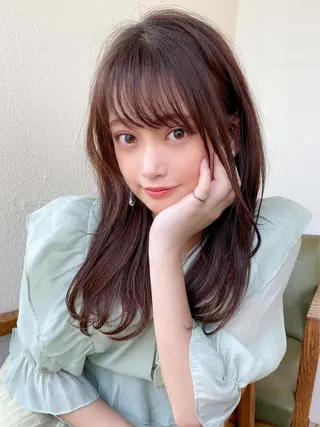 ロング カラー ☺︎ Naomiのヘアスタイル