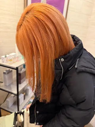 セミロング newi まーぼーのヘアスタイル