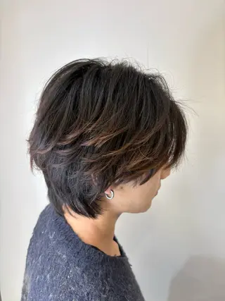 ショート メンズ 🐺メンズウルフ/ ✂️伊藤飛空のヘアスタイル