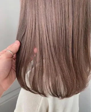セミロング Pia ツボイ ケイタのヘアスタイル