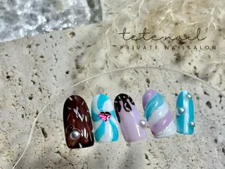 ネイル tete. nailのネイルデザイン